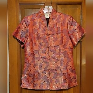 Asian Style Button Up Shirt